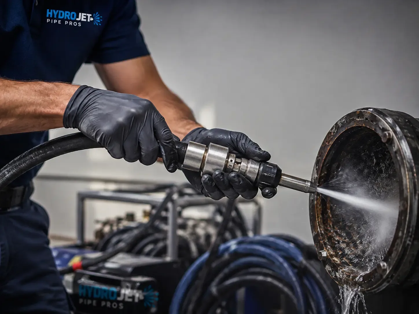 Hydro Jet Pipe Descaling in Oakville, CT